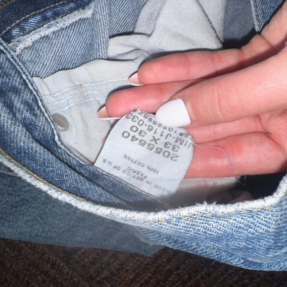 Vintage Lee Cutoff Denim Shorts - Picture 5 of 5